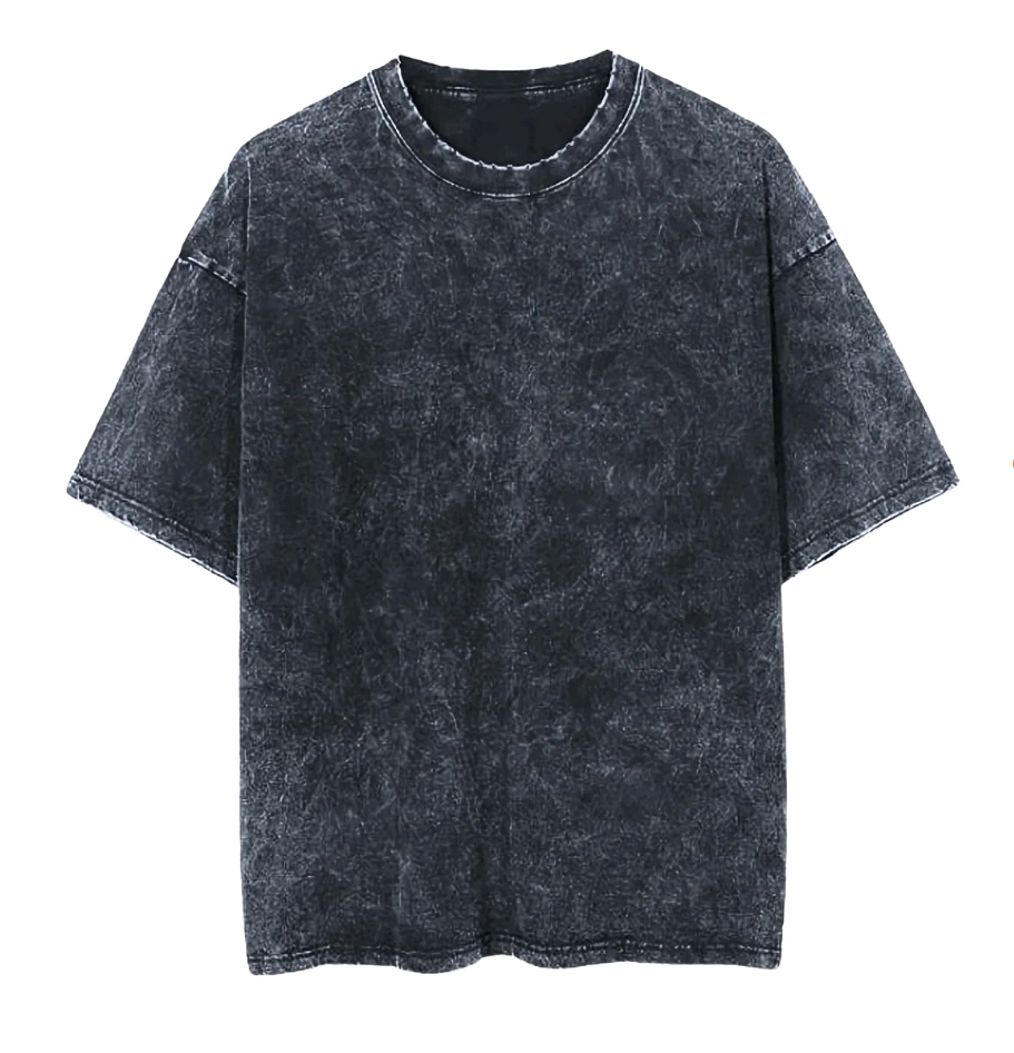 Kaos Oversize Washed Polos - Gambar 2